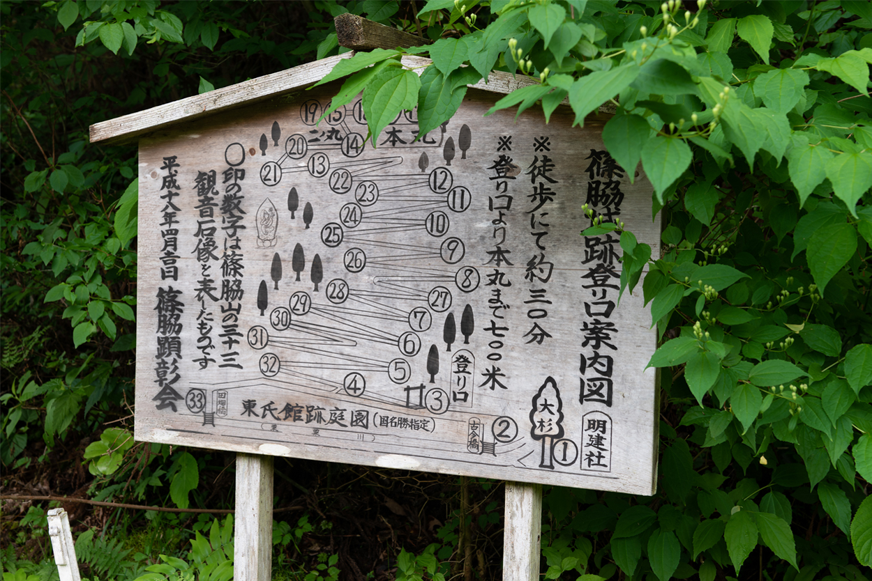 Remains of Shinowaki Castle01